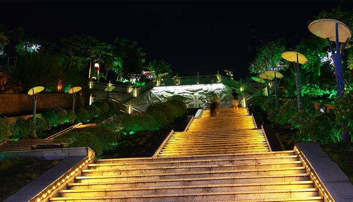 公園廣場道路照明效果